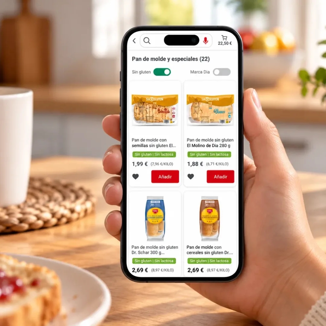 Dia olakšava onlajn pretragu proizvoda bez glutena
