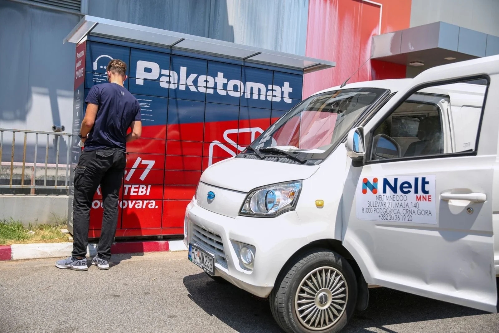 Nelt MNE proširio mrežu paketomata na 25 lokacija