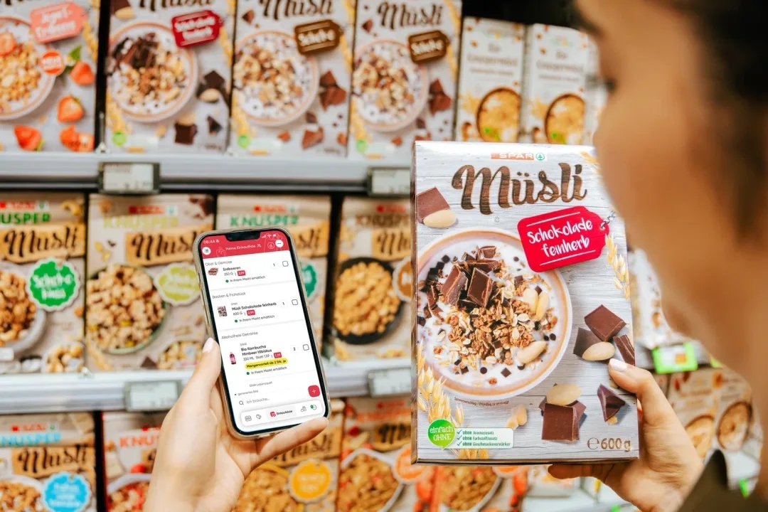Spar uvodi digitalnu listu za kupovinu u Austriji