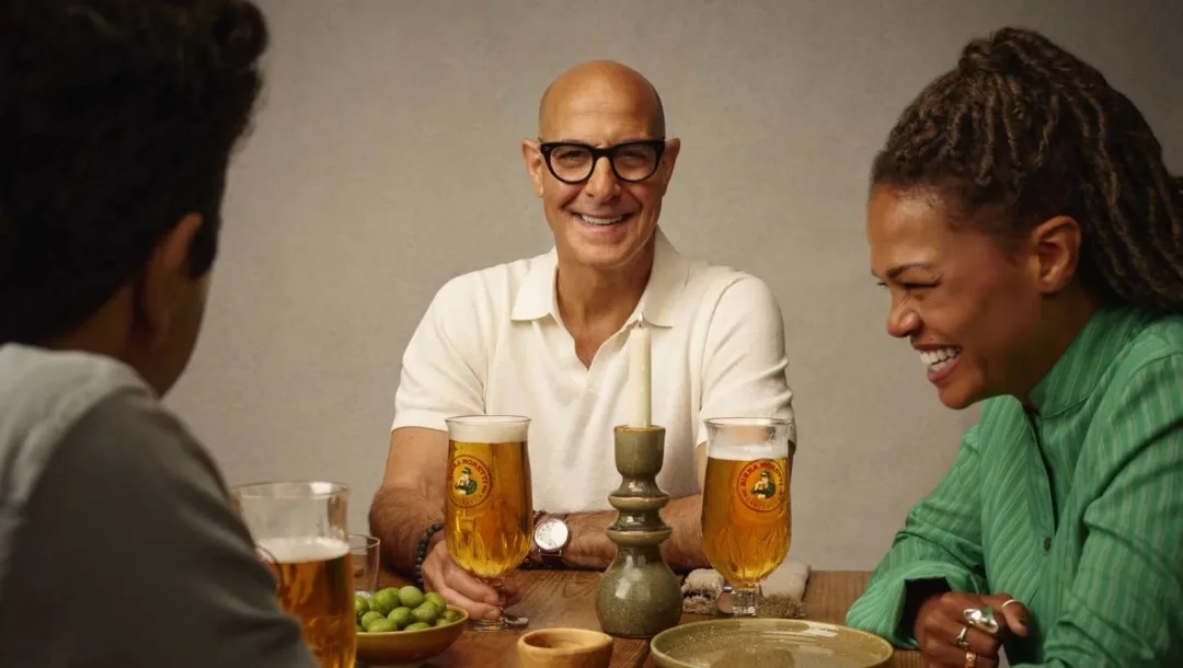 Stanley Tucci novi ambasador brenda Birra Moretti