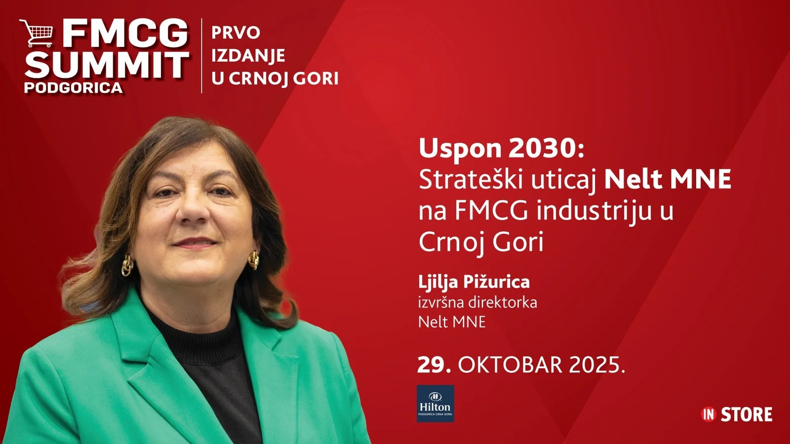 1. FMCG Summit Podgorica - Uspon 2030: Strateški uticaj Nelt MNE na FMCG industriju u Crnoj Gori