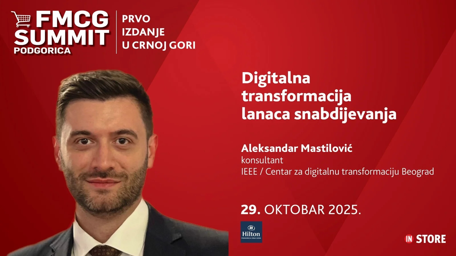 1. FMCG Summit Podgorica - Digitalna transformacija lanaca snabdevanja