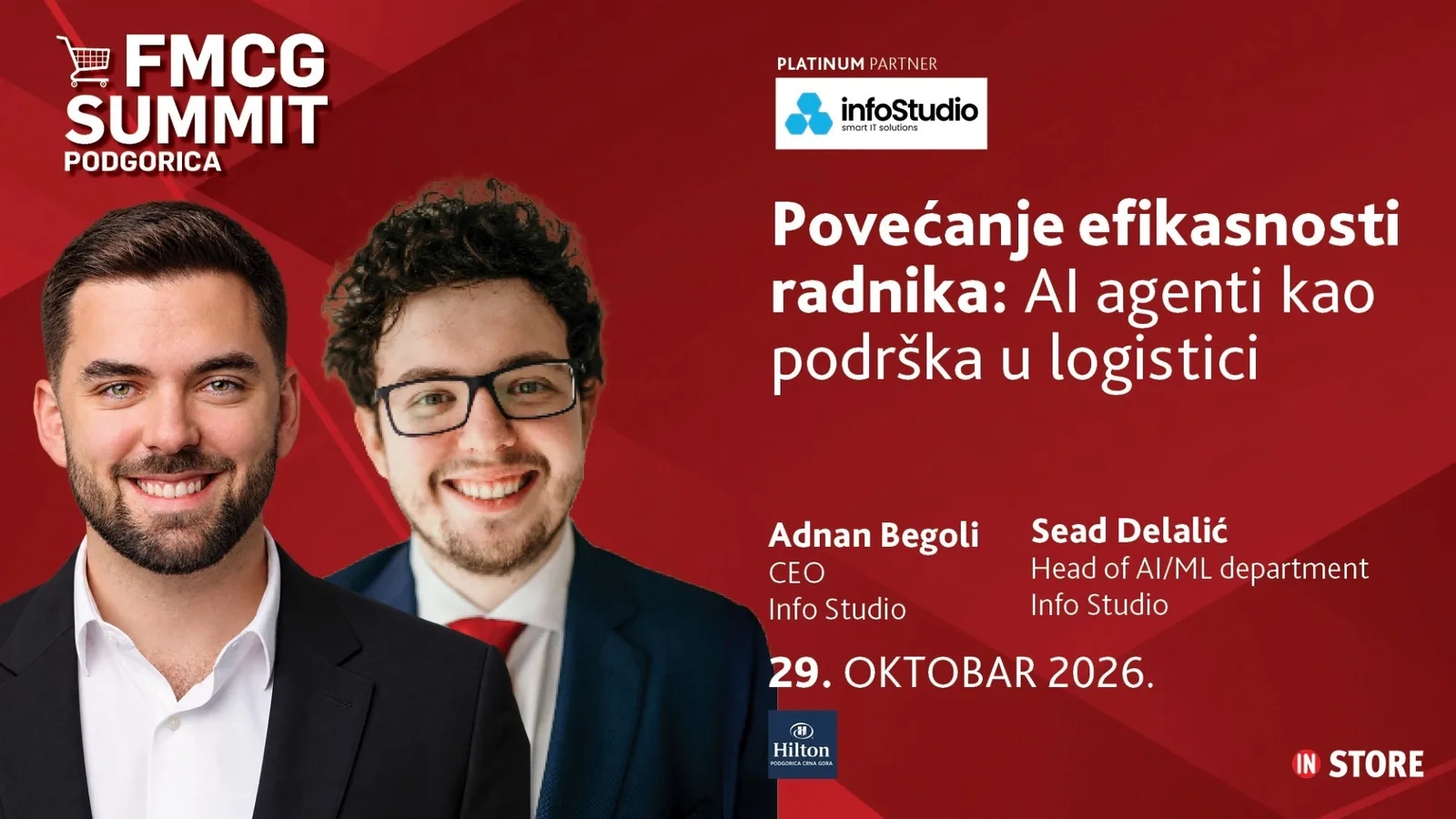 2. FMCG Summit Podgorica - Kako AI agenti mogu postati digitalni saradnici zaposlenih u logistici?