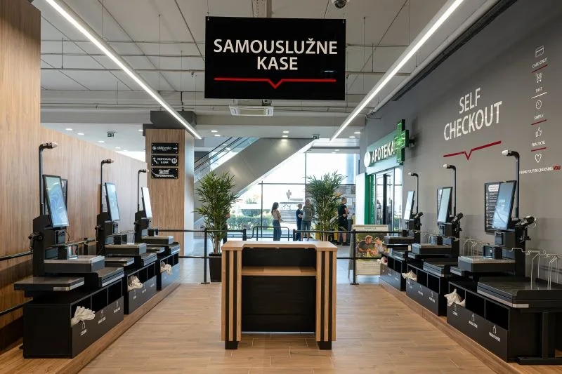 Voli uvodi samouslužne kase u Našem diskontu