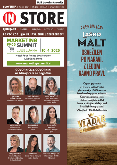 InStore Slovenija br. 131 - mart 2025