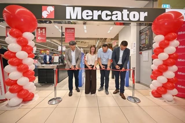 Mercator otvorio obnovljeni supermarket u Ajdovščini