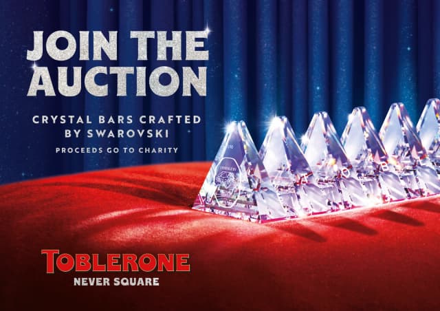 Mondelēz predstavlja Toblerone od Swarovski kristala