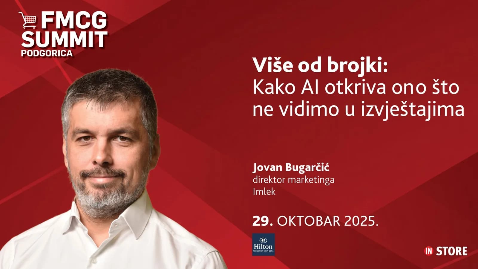 2. FMCG Summit Podgorica - Više od brojki: Kako AI otkriva ono što ne vidimo u izvještajima