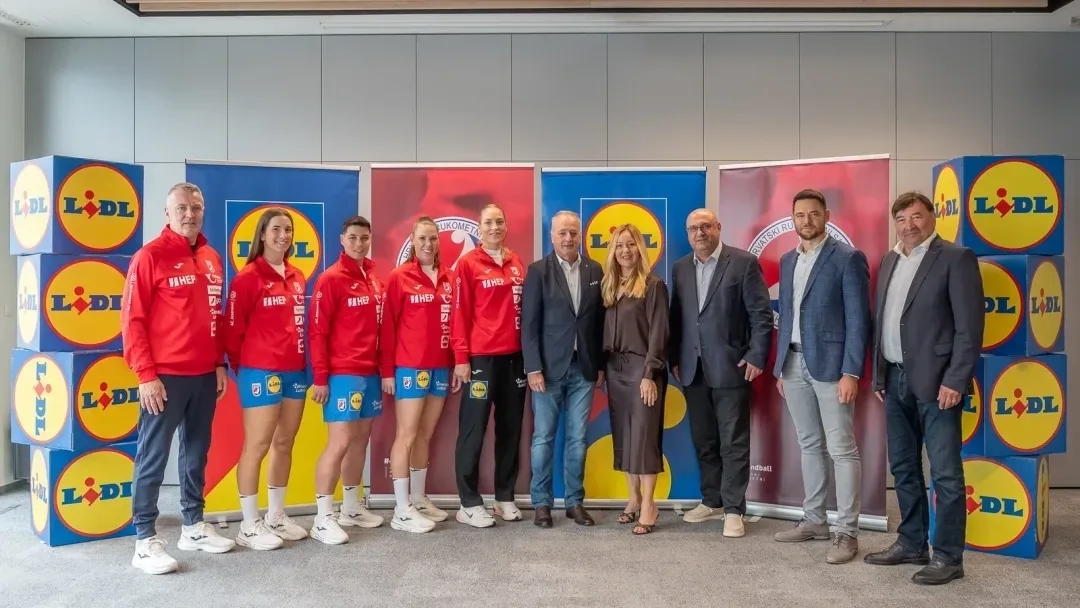 Lidl postao sponzor hrvatske ženske rukometne reprezentacije
