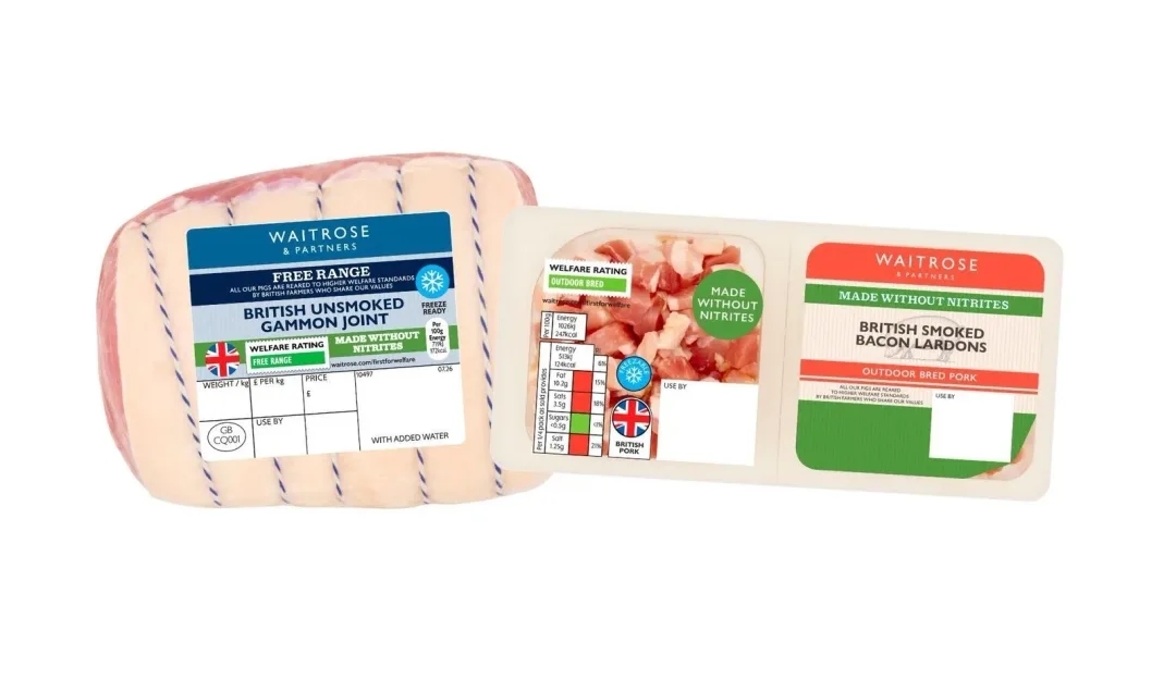 Waitrose lansira prvu šunku i slaninu bez nitrita