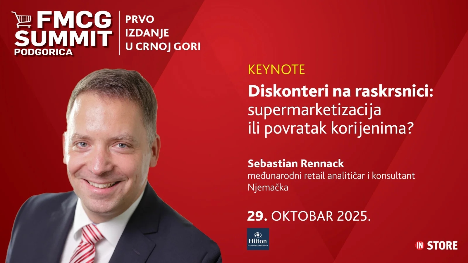 1. FMCG Summit Podgorica - Diskonteri na raskrsnici: supermarketizacija ili povratak korijenima?