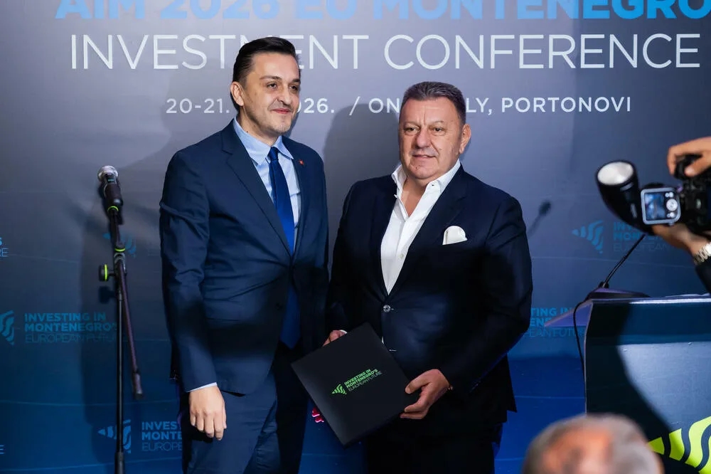 Voli dobitnik priznanja Šampion crnogorske privrede